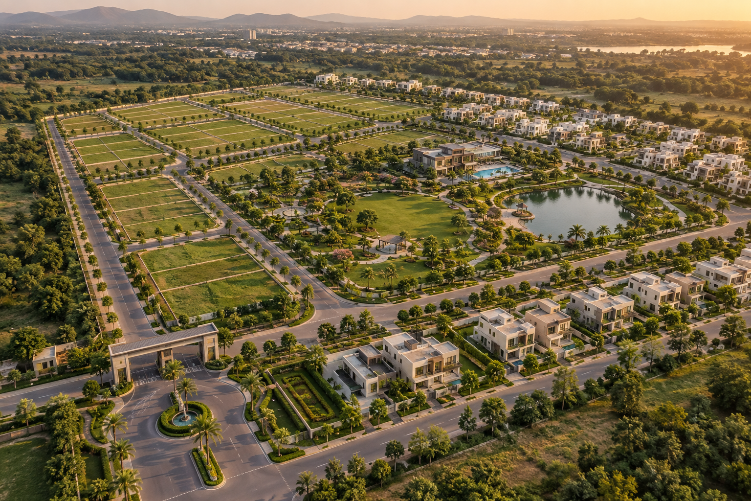 Master-planned residential colony for joint venture development