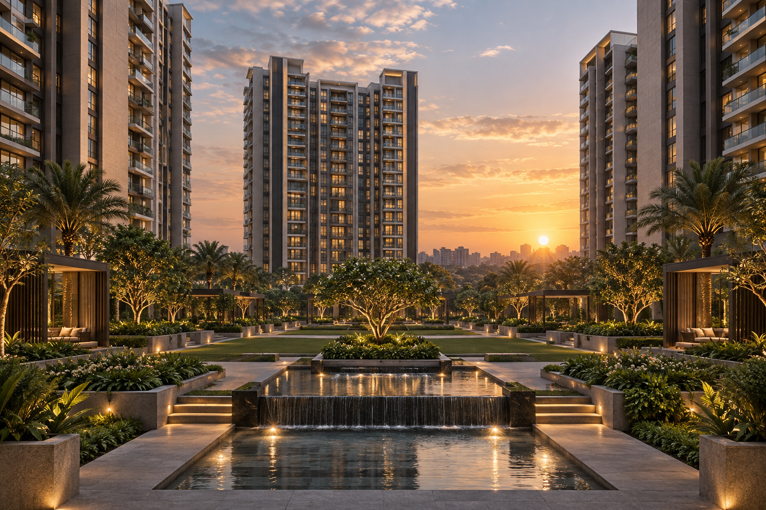 Premium landscaped residential apartment project